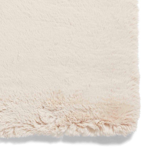 Kremno bela preproga 80x150 cm Super Teddy – Think Rugs-image-4