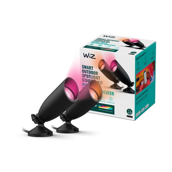 LED pametna zunanja svetilka 5 W Ground Spot Starter Kit – WiZ