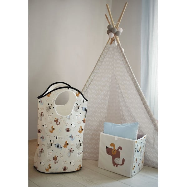 Tekstilna otroška košara za shranjevanje Woof Woof - Butter Kings-image-1