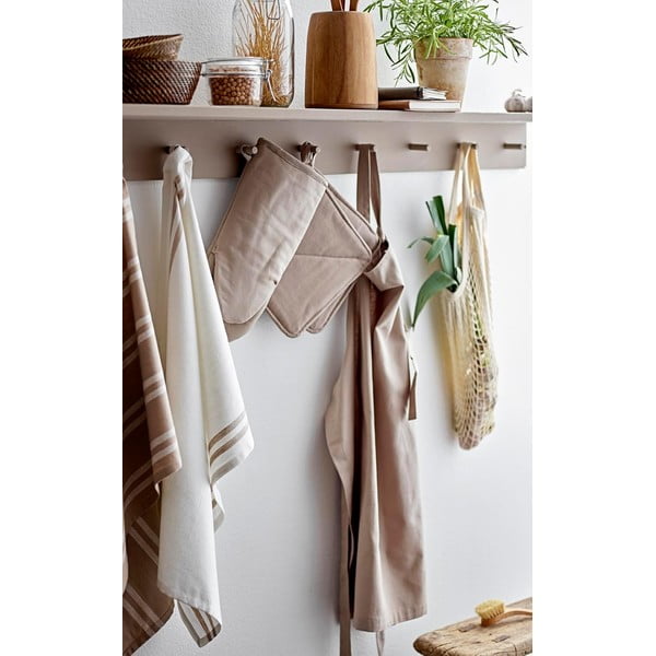 Komplet 2 bež bombažnih kuhinjskih krp Södahl, 23 x 23 cm-image-1