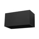 Črna stenska svetilka Sollux Geo Maxi