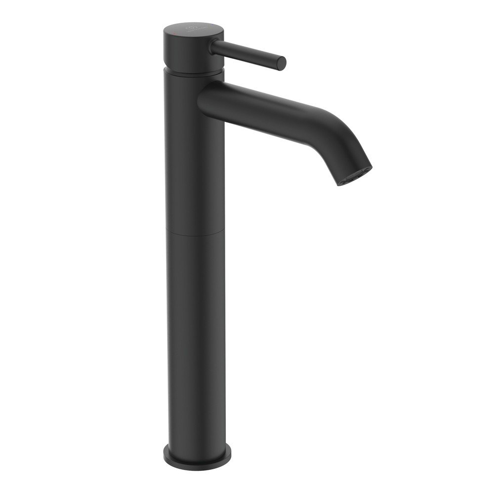 Črna armatura za umivalnik Silk Black