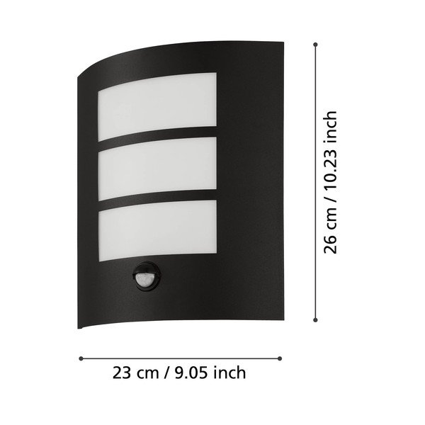 Stenska zunanja svetilka (višina 26 cm) CITY – EGLO-image-2