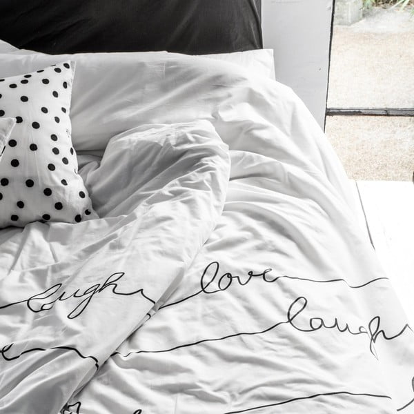 Bombažna prevleka za odejo Blanc Live, 200 x 200 cm-image-3