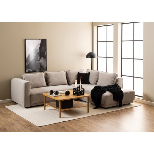 Mizica v hrastovem dekorju 90x90 cm Banbury – Actona-image-2