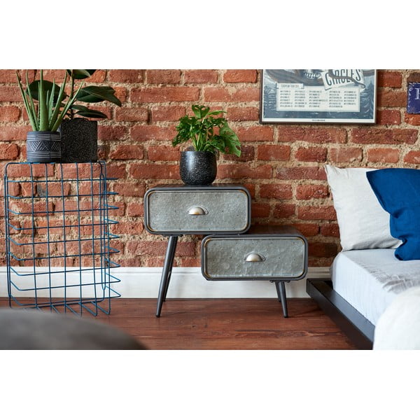 Črno-siv betonski lonec Kave Home Braydon-image-2