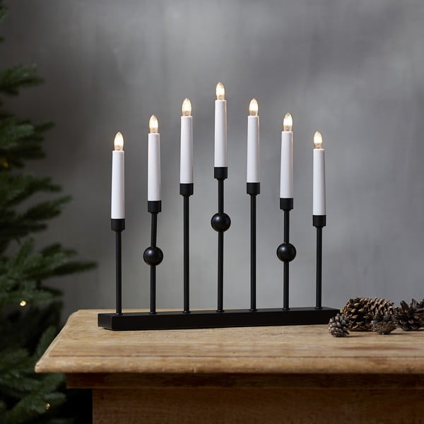 Črna svetlobna dekoracija Gustavo – Star Trading-image-1