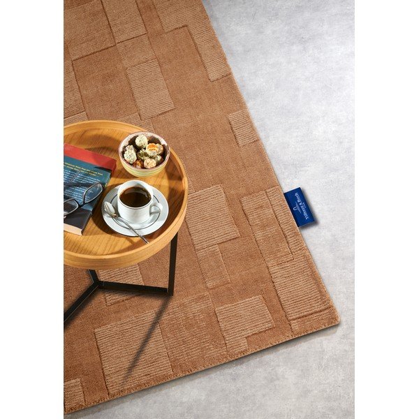Rjava ročno tkana volnena preproga 190x280 cm Wilhelmine – Villeroy&Boch-image-2