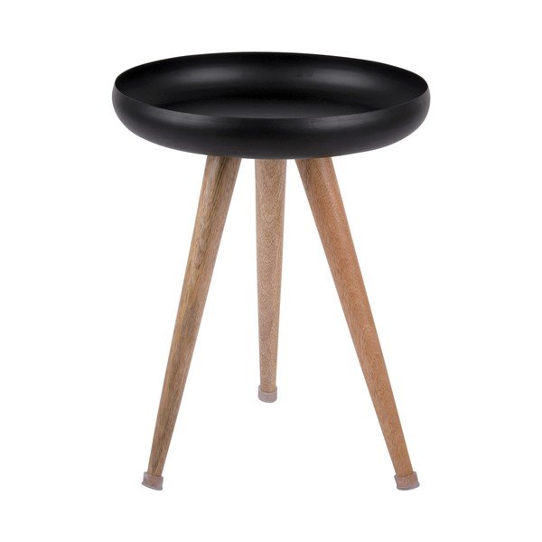 Kovinske okrogle stranske mizice v kompletu 3 ks  Tripod  – Leitmotiv-image-2