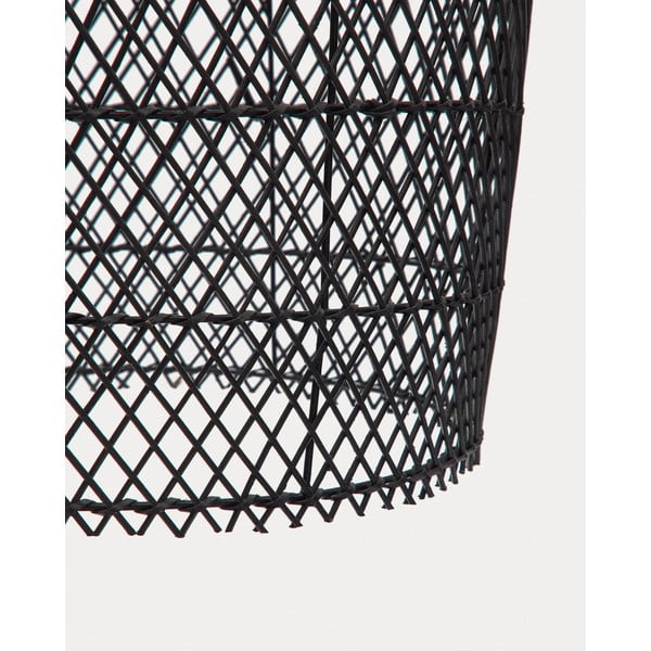 Črno senčilo ø 44 cm Domitila – Kave Home-image-3