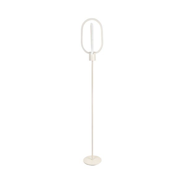 Bela LED stoječa svetilka (višina 132 cm) Goktug – Squid Lighting