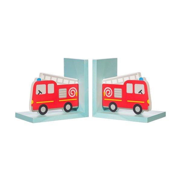 Držalo za knjige v kompletu 2 ks Fire Engine – Sass & Belle-image-2