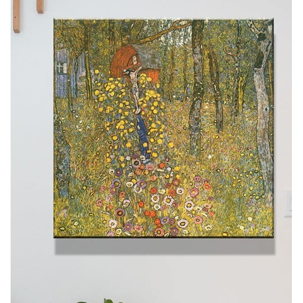 Reprodukcija slike Gustav Klimt - Farm Garden With Crucifix, 45 x 45 cm-image-1