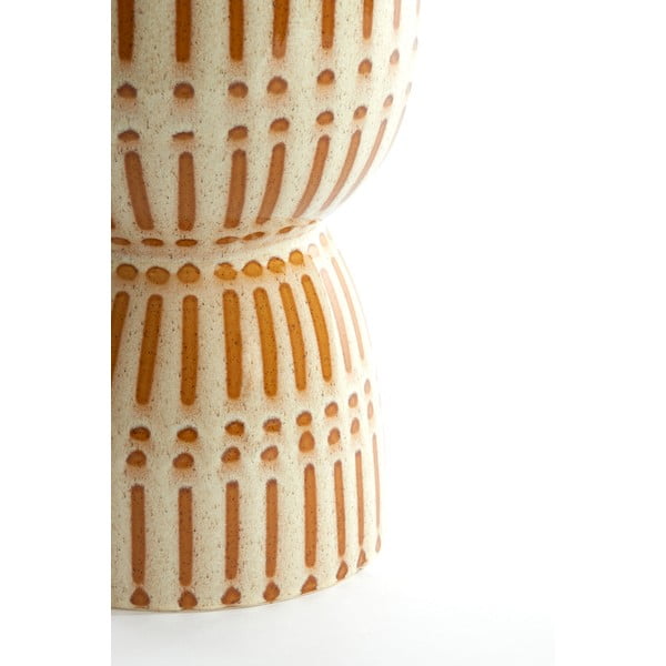 Keramična okrogla stranska mizica ø 28,5 cm Finca – Light & Living-image-2