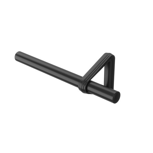 Mat črna jeklena karnisa z nastavljivo dolžino 107 - 305 cm Trinity – Umbra