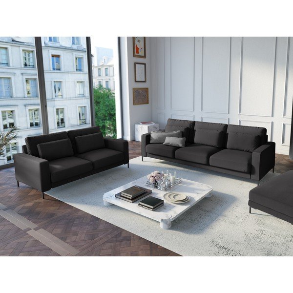 Temno siva zofa Interieurs 86 Seine, 158 cm-image-1