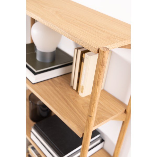 Knjižnica iz hrastovega dekorja 86x160 cm Braidwood - Actona-image-4