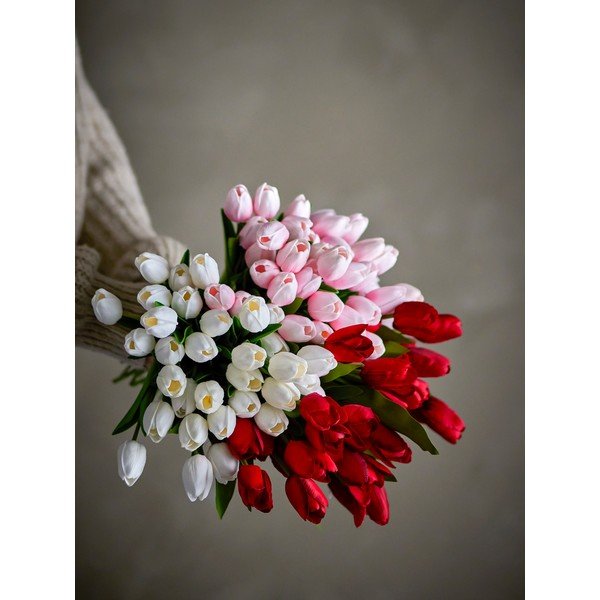 Umetna rastlina (višina 32 cm) Tulip – Bloomingville-image-3