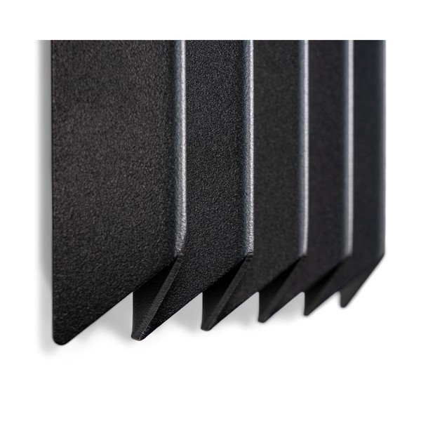 Črn kovinski stenski obešalnik 21 cm Sensu – Spinder Design-image-3