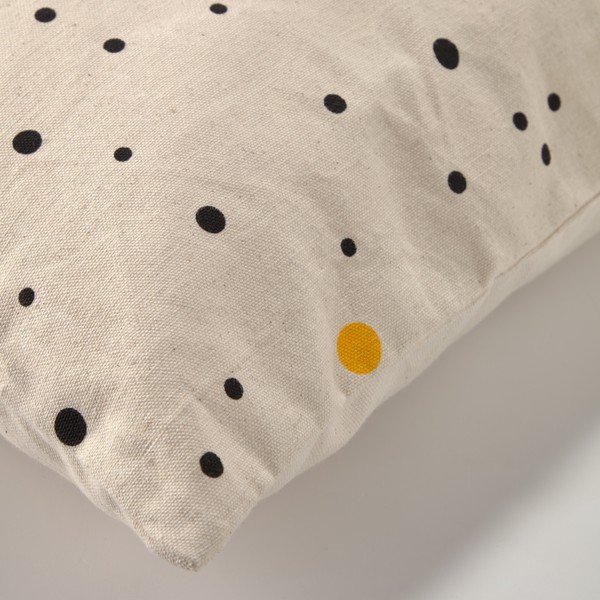 Bež otroška okrasna blazina iz organskega bombaža Kave Home Xiel, 50 x 30 cm-image-1