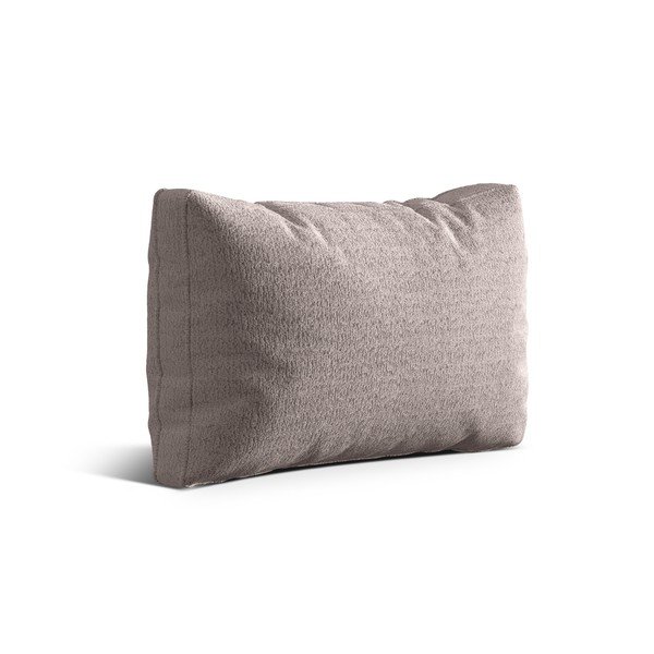 Sivo-bež okrasna blazina za sedežno garnituro iz tkanine bouclé Kemi – Cosmopolitan Design-image-1