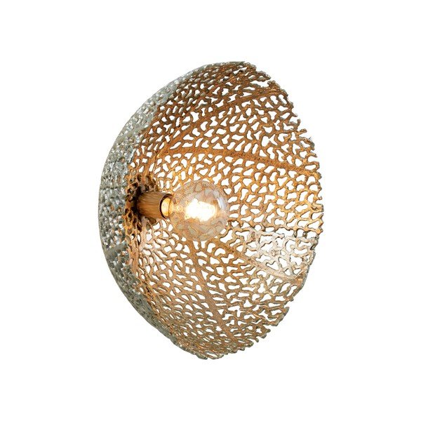Stenska svetilka v zlati barvi Sinula - Light & Living-image-2
