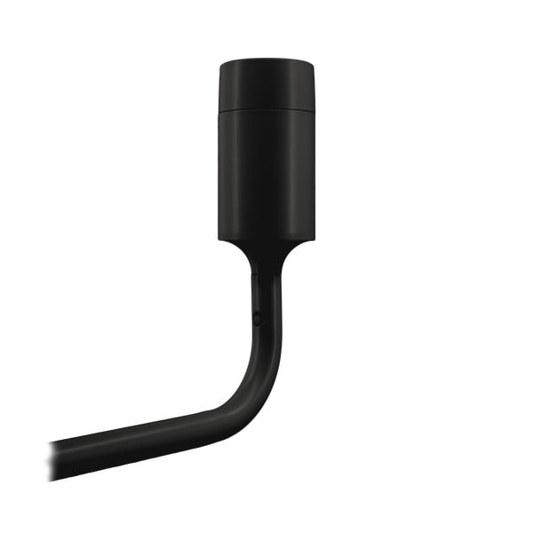 Črna kovinska stenska svetilka brez senčnika Santé – UMAGE-image-3