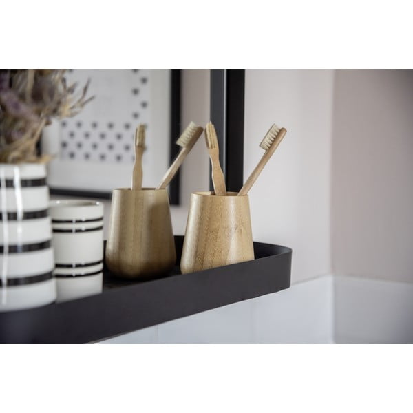 Bambusov lonček za zobne ščetke v naravni barvi Maru – Wenko-image-4