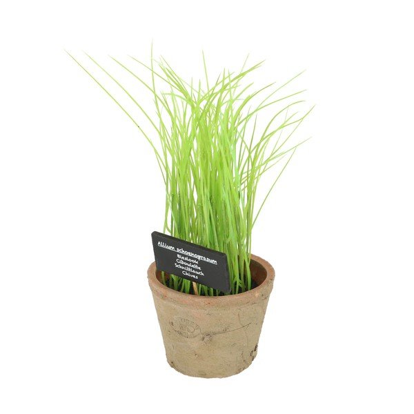Umetna rastlina (višina 27 cm) Chives – Esschert Design-image-1