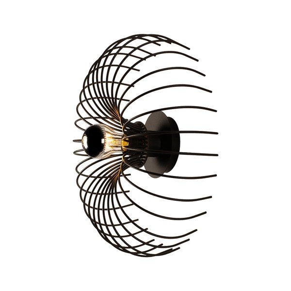 Črna stenska svetilka Opilio – Squid Lighting