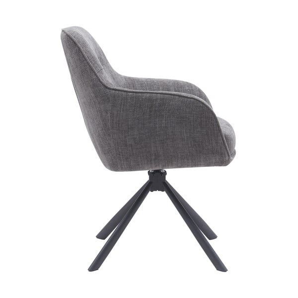 Sivi oblazinjeni jedilni stoli v kompletu 2 ks Avola – Unique Furniture-image-2