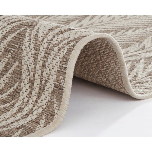 Rjavo-bež zunanja preproga NORTHRUGS Pella, 200 x 290 cm-image-3