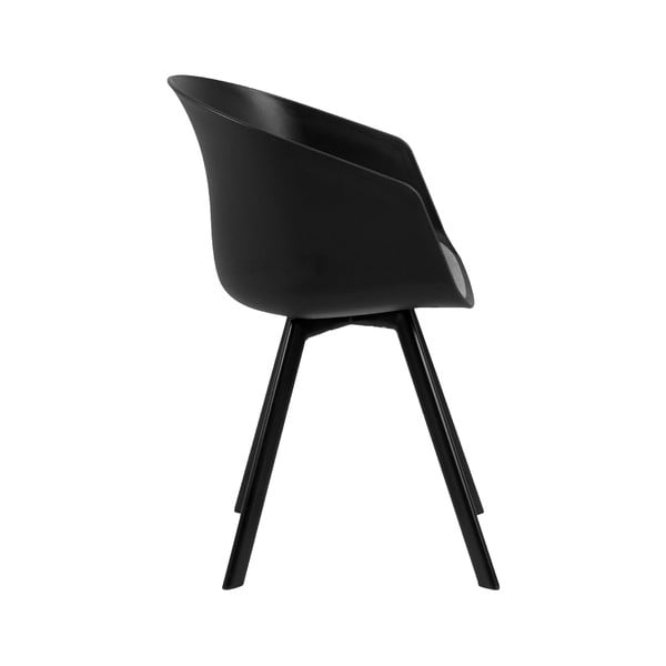 Črn/siv jedilni stol Moon – Interstil-image-2