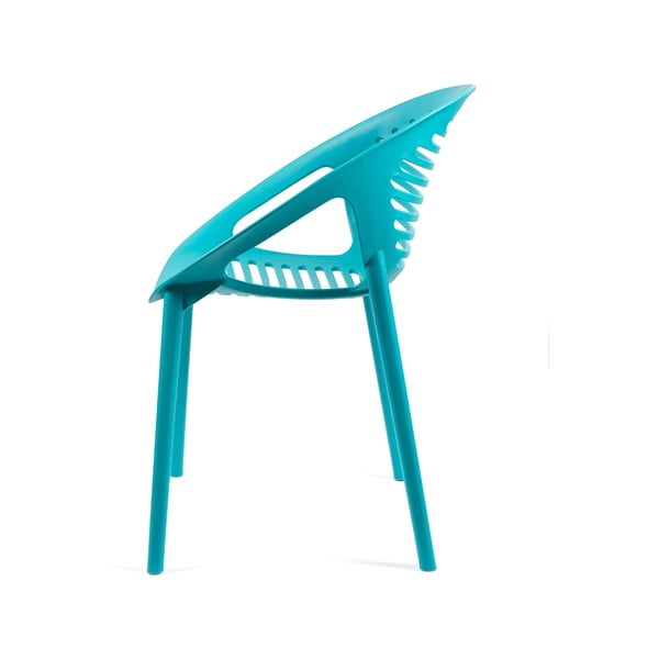 Turkizen plastičen vrtni stol Joanna – Bonami Selection-image-2