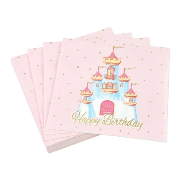 Prtički v kompletu 20 ks 33x33 cm Princess Horse – Homéa