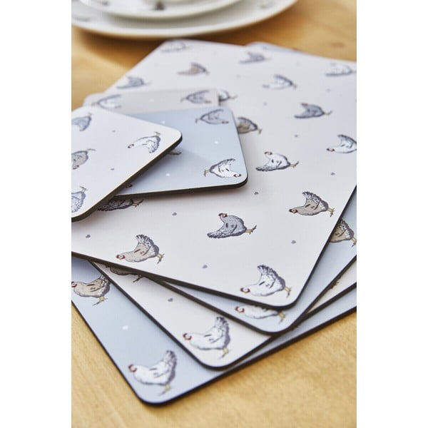 Pogrinjek iz plute 4 kos 29x21 cm Farmers Kitchen - Cooksmart ®-image-1