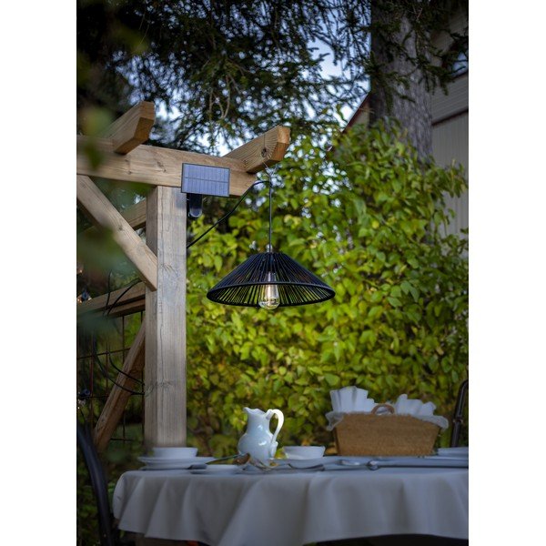 LED zunanja svetilka s solarnim panelom (višina 14 cm) Cord Set – Star Trading-image-3