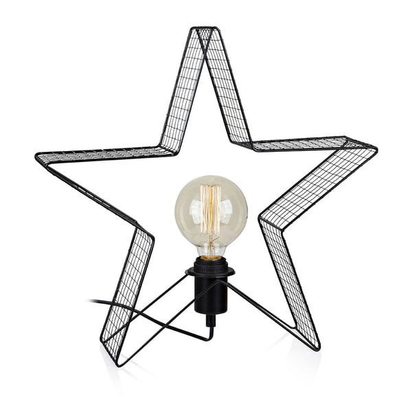 LED dekoracija Markslöjd Holber Star Black