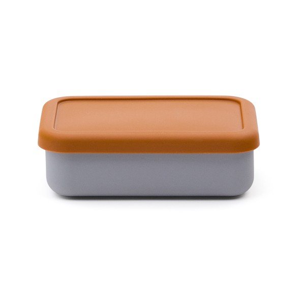 Modra/oranžna silikonska otroška posoda za malico Lili – Kave Home