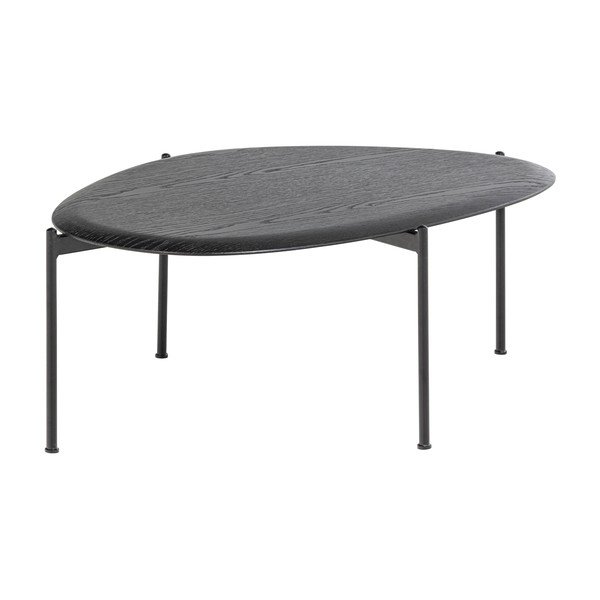 Črna klubska mizica 67x92 cm Kota – WOOOD-image-3