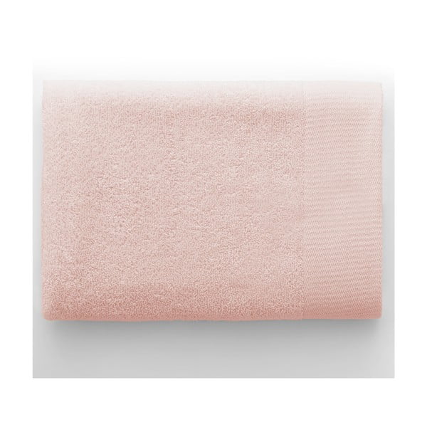Svetlo rožnata frotirna bombažna brisača 70x140 cm Amari – Restilo-image-3