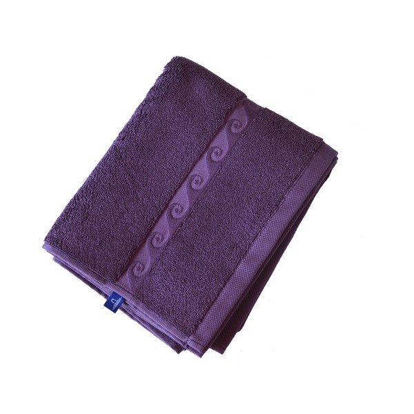 Brisača Wave 100x50, vijolična-image-1