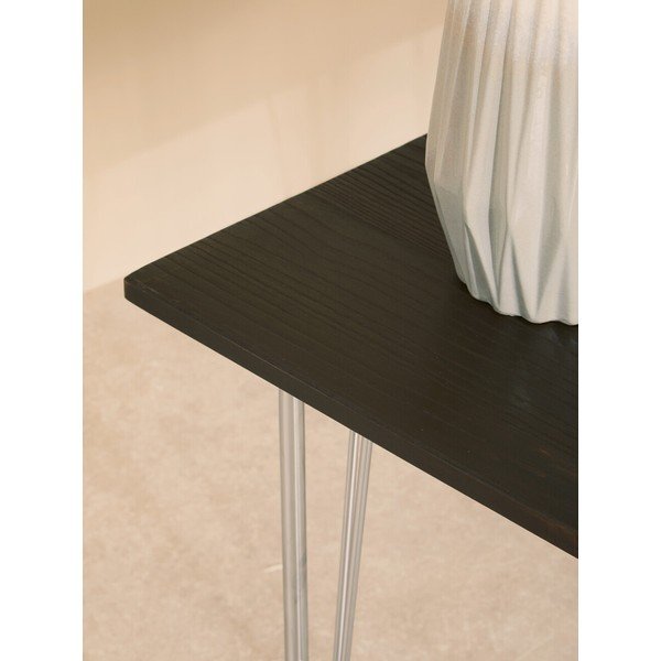 Jedilna miza iz masivnega bresta ø 80 cm District – Premier Housewares-image-4