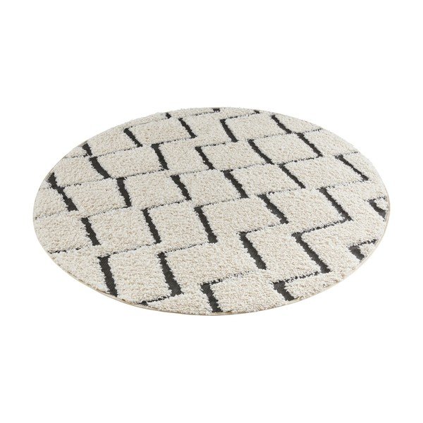 Bež-črna preproga Mint Rugs Handira, ⌀ 160 cm-image-2