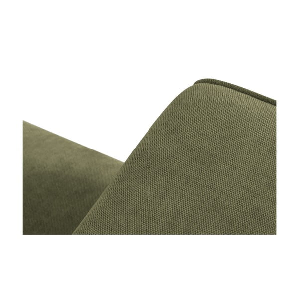 Svetlo zelena kotna sedežna garnitura (v obliki črke "U") Esther – Milo Casa-image-4