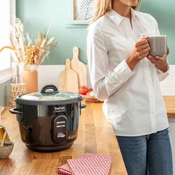 Črni kuhalnik za riž RK102811 - Tefal-image-2