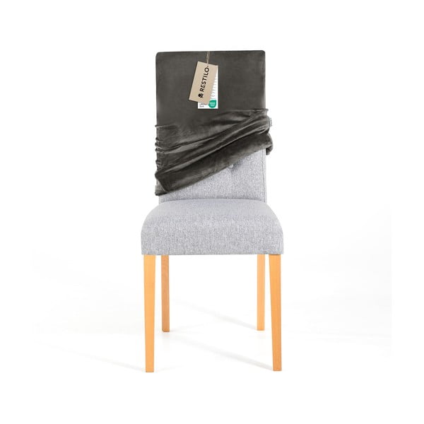 Sive raztegljive prevleke v kompletu 4 ks za stol 48 cm Sento – Restilo-image-4