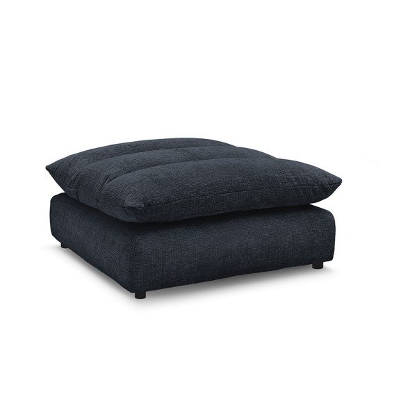 Temno moder tabure iz šenilje Neil – Bobochic Paris