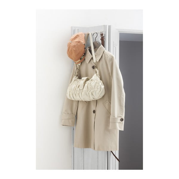 Bel kovinski obešalnik za vrata 30 cm Tower – YAMAZAKI-image-2