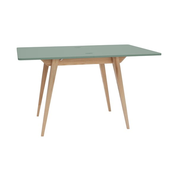 Zložljiva jedilna miza z zeleno ploščo vrhom 65x90 cm Envelope - Ragaba-image-3